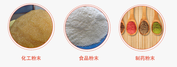 磁懸浮試驗篩適用物料：化工粉末，食品粉末，制藥粉末等。